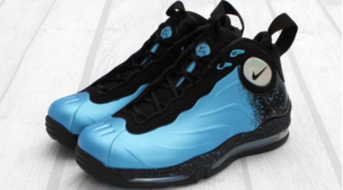 nike total air foamposite max current blue