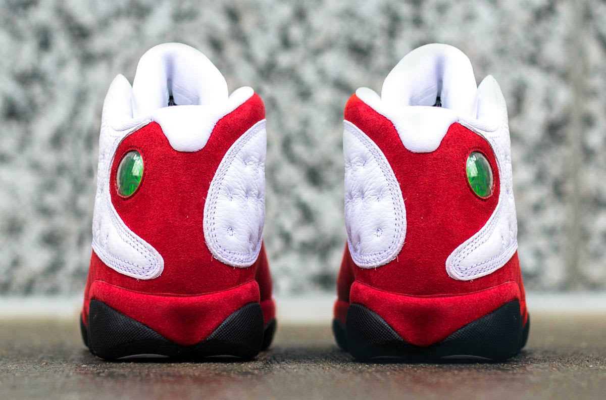 jordan xiii white red