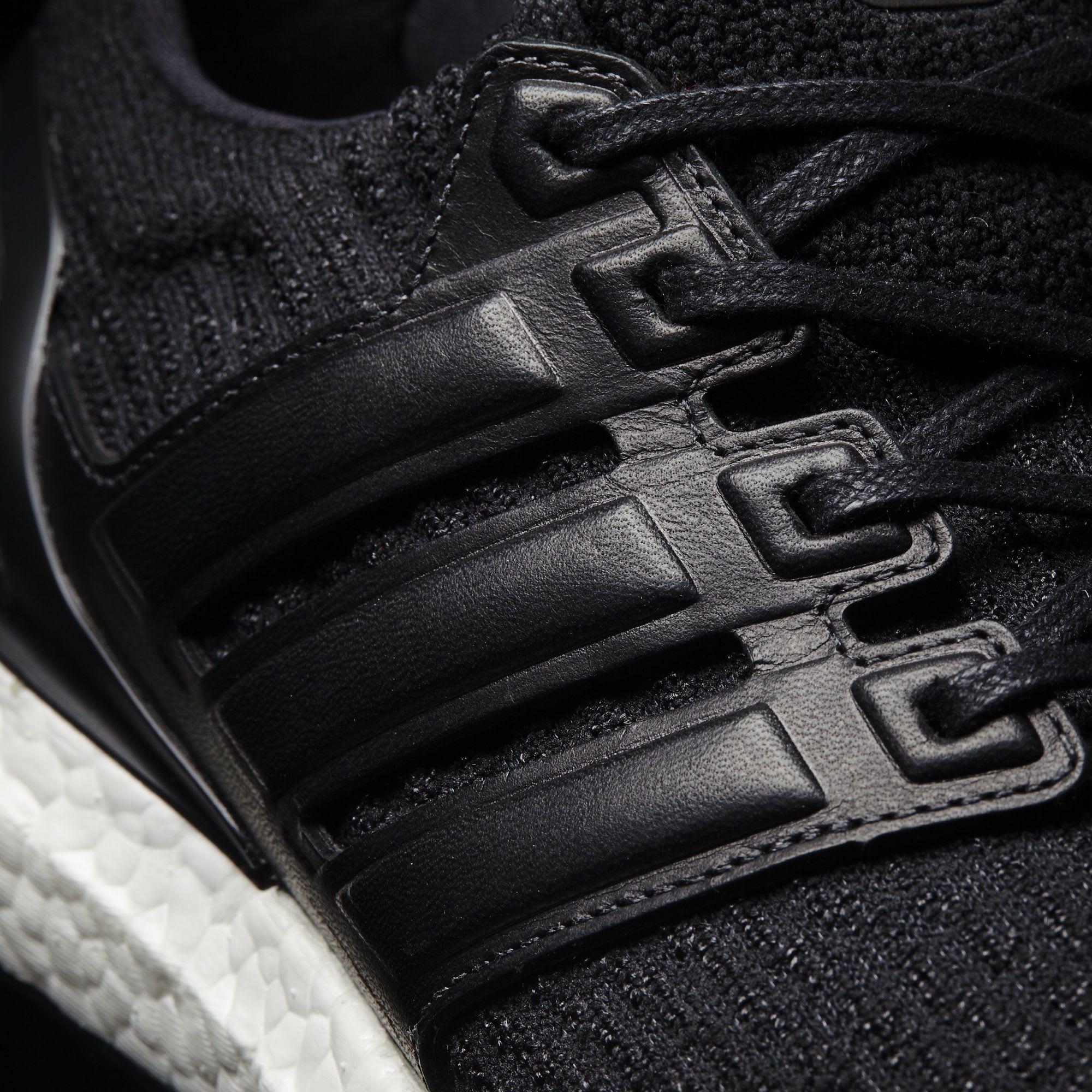 Black Adidas Ultra Boost Leather Cage 