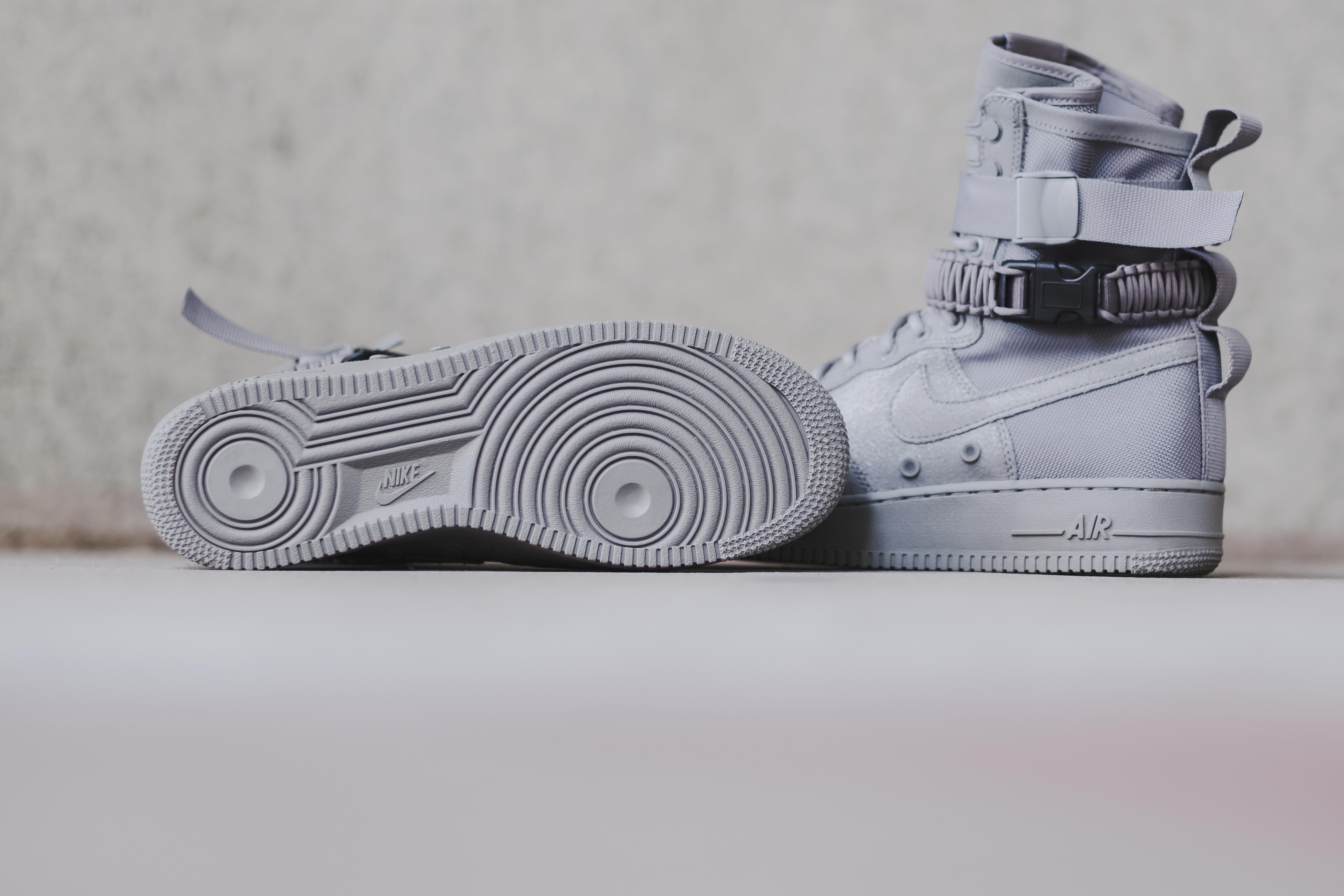 nike sf air force 1 high grey