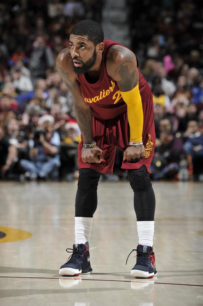 kyrie wearing kyrie 3