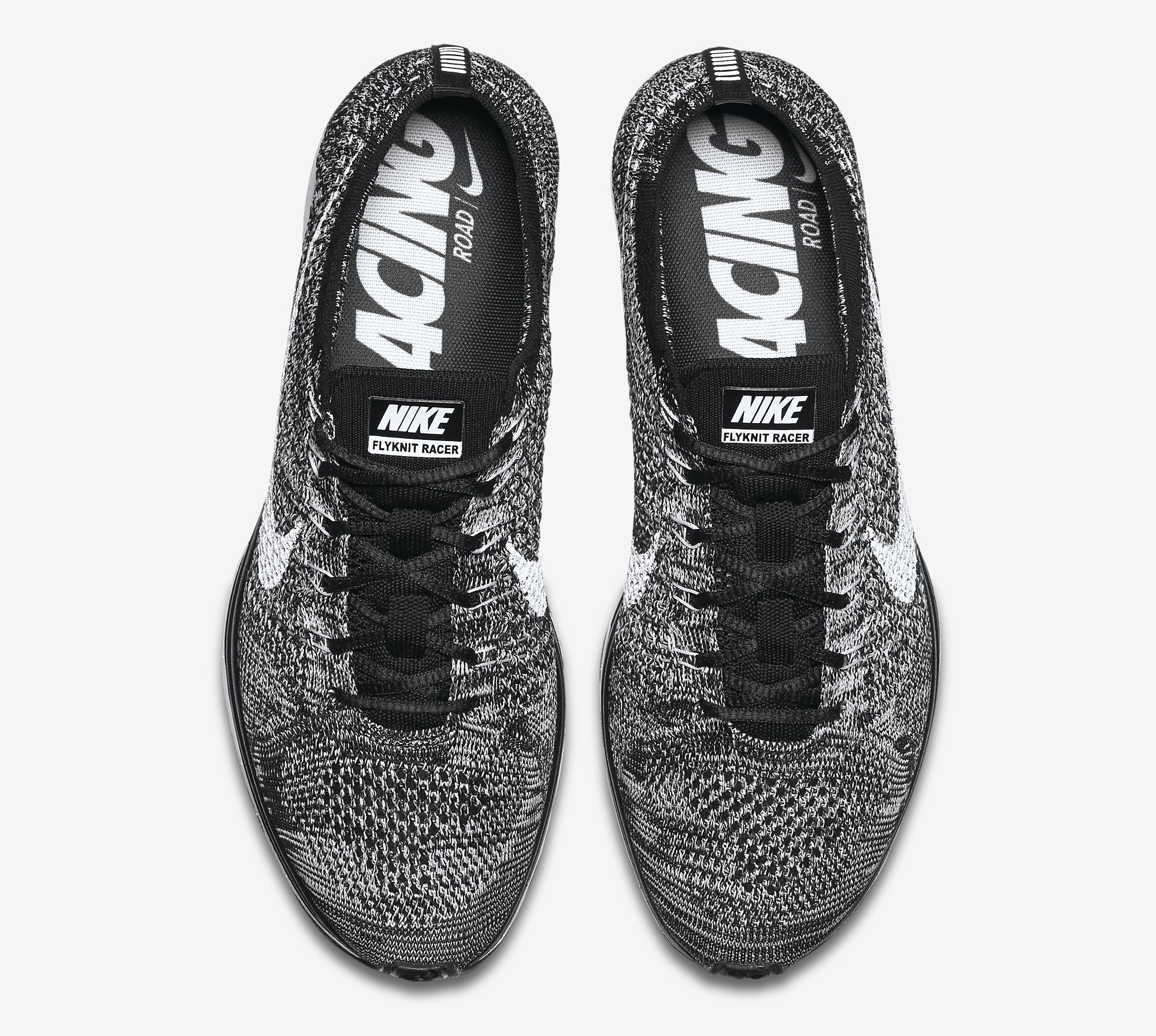 nike flyknit racer oreo womens