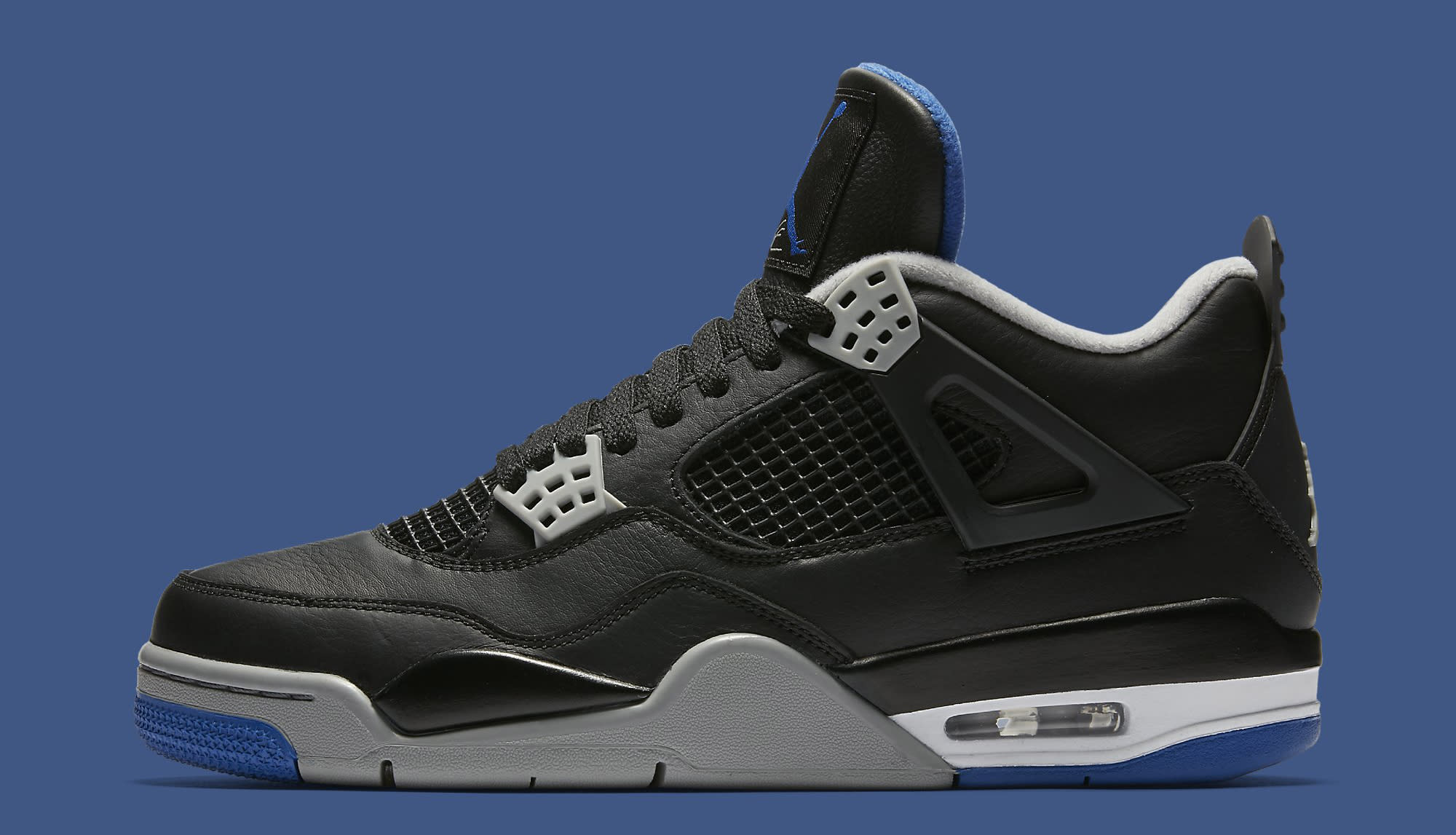 Air Jordan 4 Black Silver White Soar 