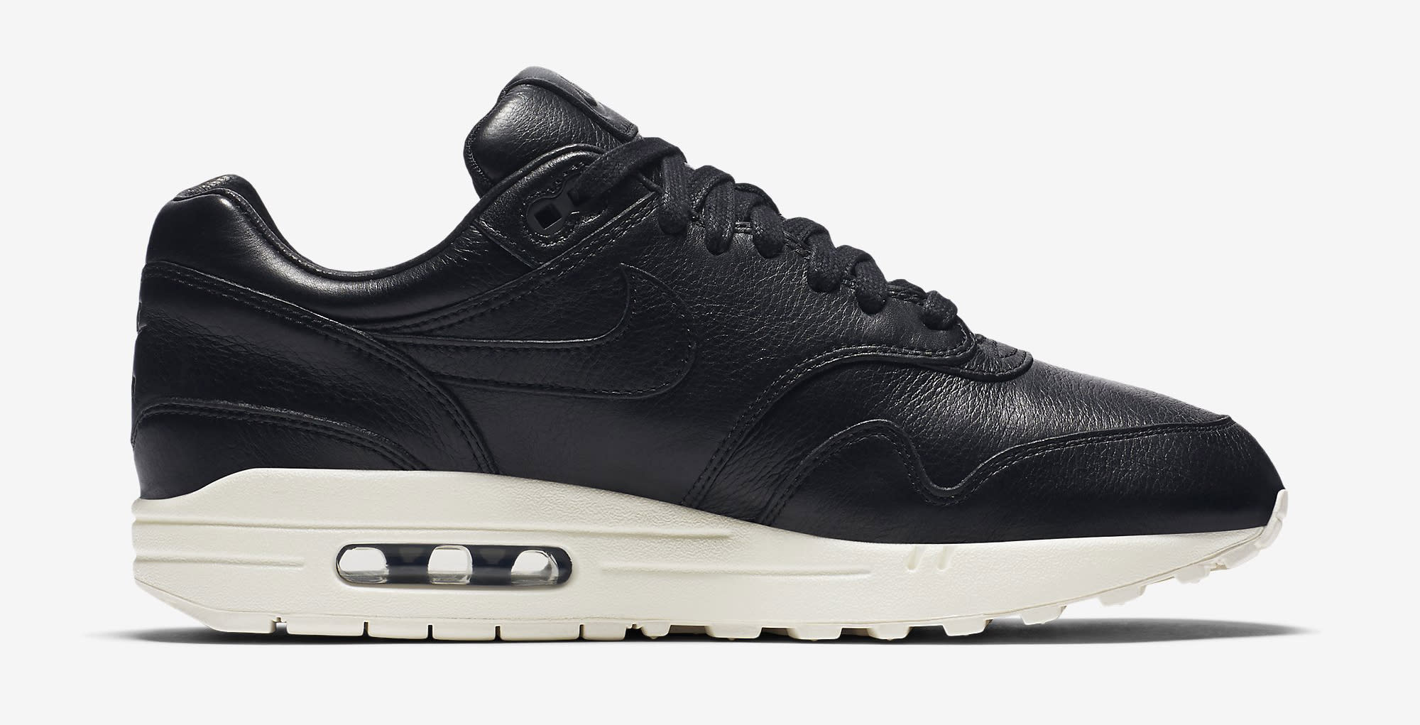 neumonía Eliminar Enviar Pinnacle Nike Air Max 1 Leather Black Sail Blue | Sole Collector