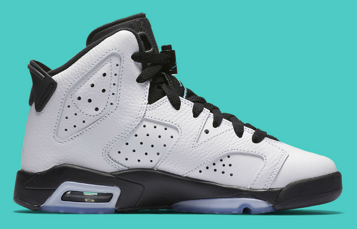 jordan 6 retro white jade black