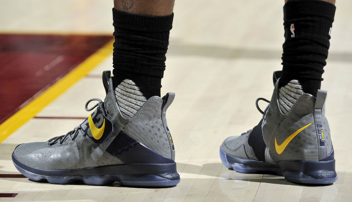 lebron xiv grey