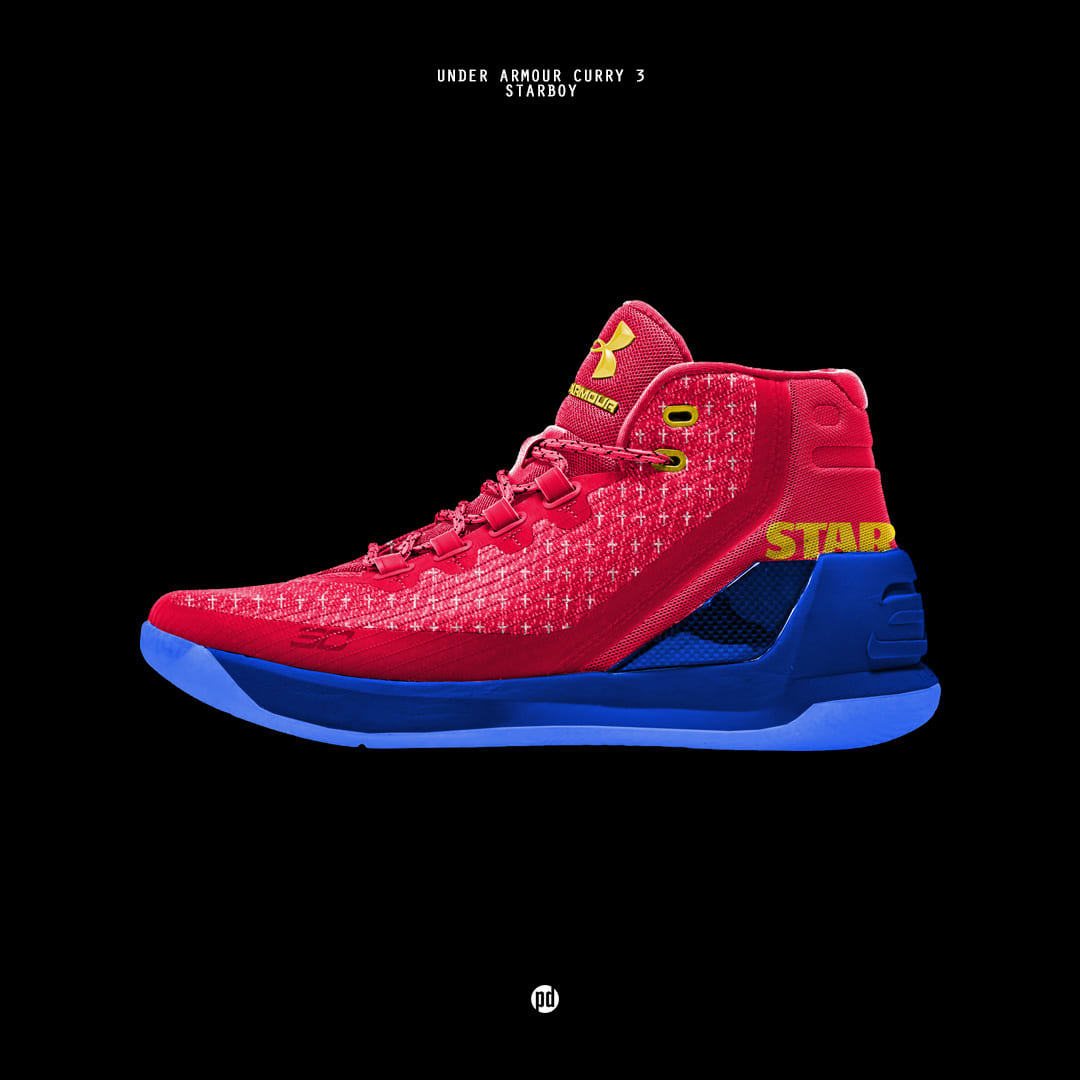 Under Armour Curry 3 x Starboy
