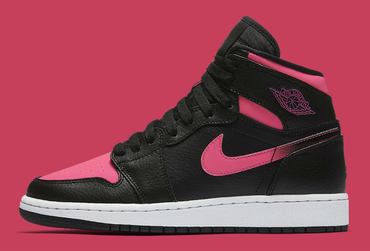 Air Jordan 1 Gs Vivid Pink Release Date 332148 019 Sole Collector