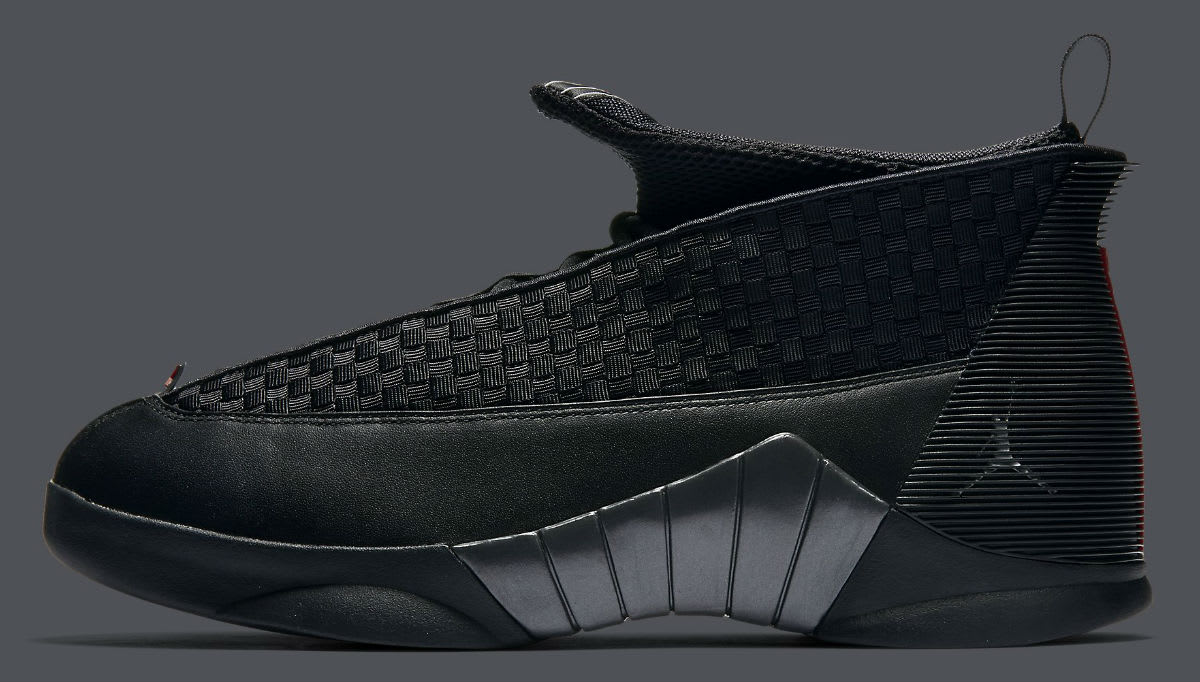 black jordan 15s