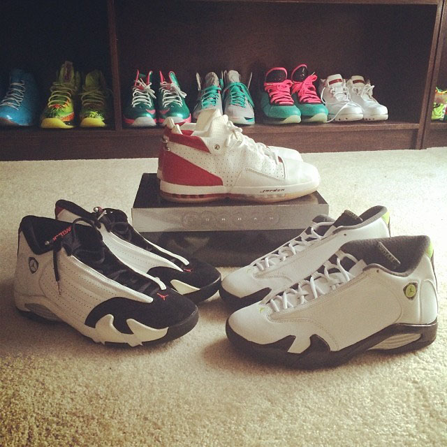 Joe Haden Picks Up Air Jordan 16 Low, Air Jordan 14 Retro