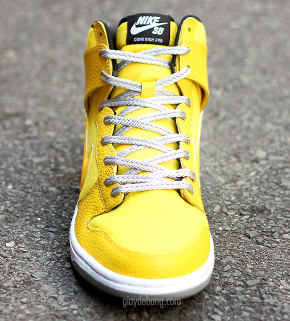 Nike SB Dunk High - Yellow Ripstop | Sole Collector