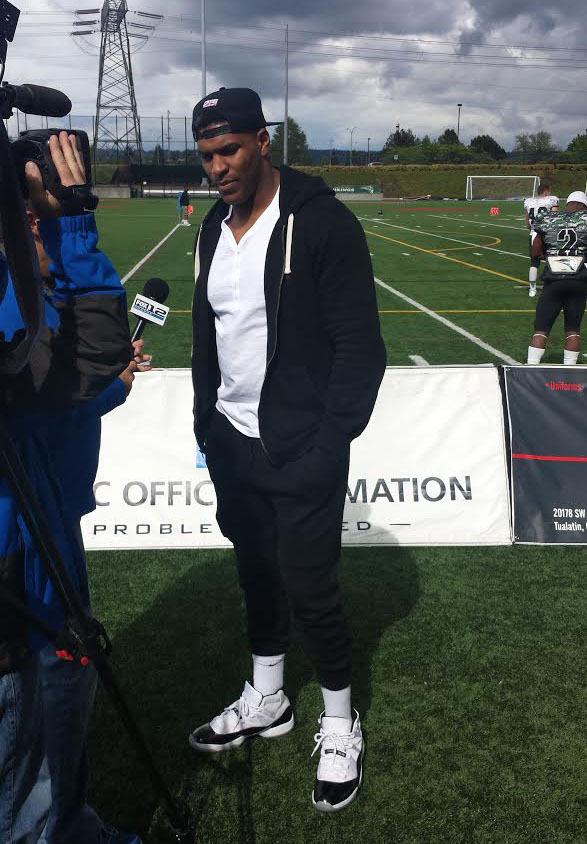 Julius Thomas wearing Air Jordan XI 11 Concord