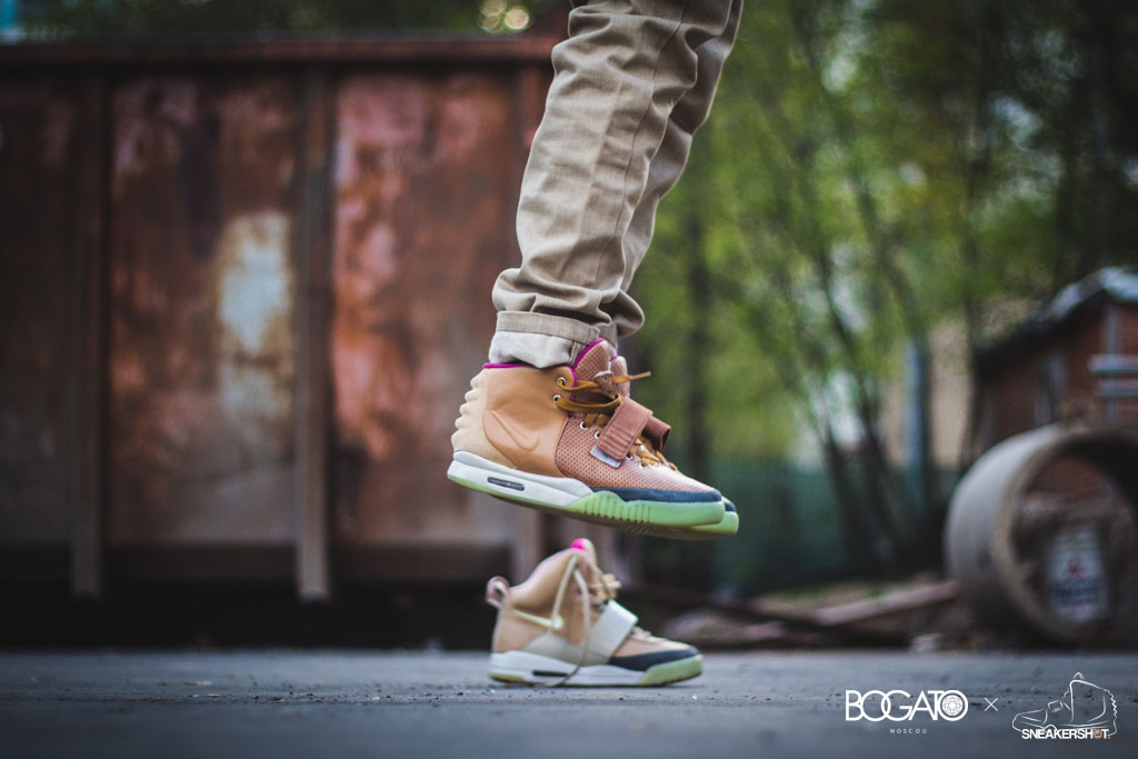 nike air yeezy 1 tan