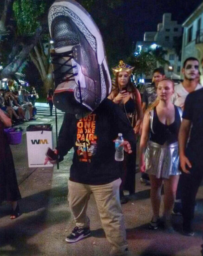 sneakerhead costume