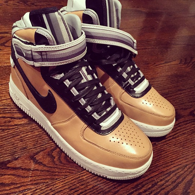 DJ Funk Flex Picks Up Nike Air Force 1 High RT Beige