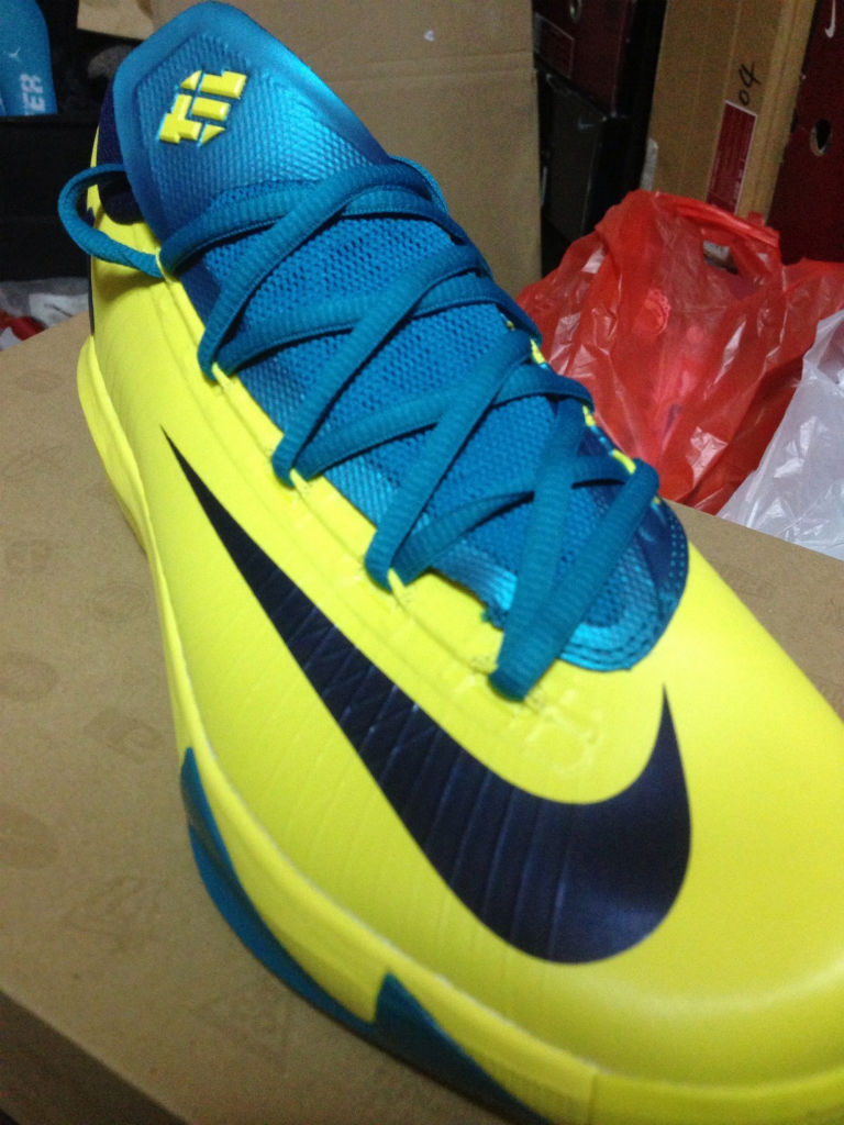 Nike KD VI Yellow Teal Navy 599424-700 (6)