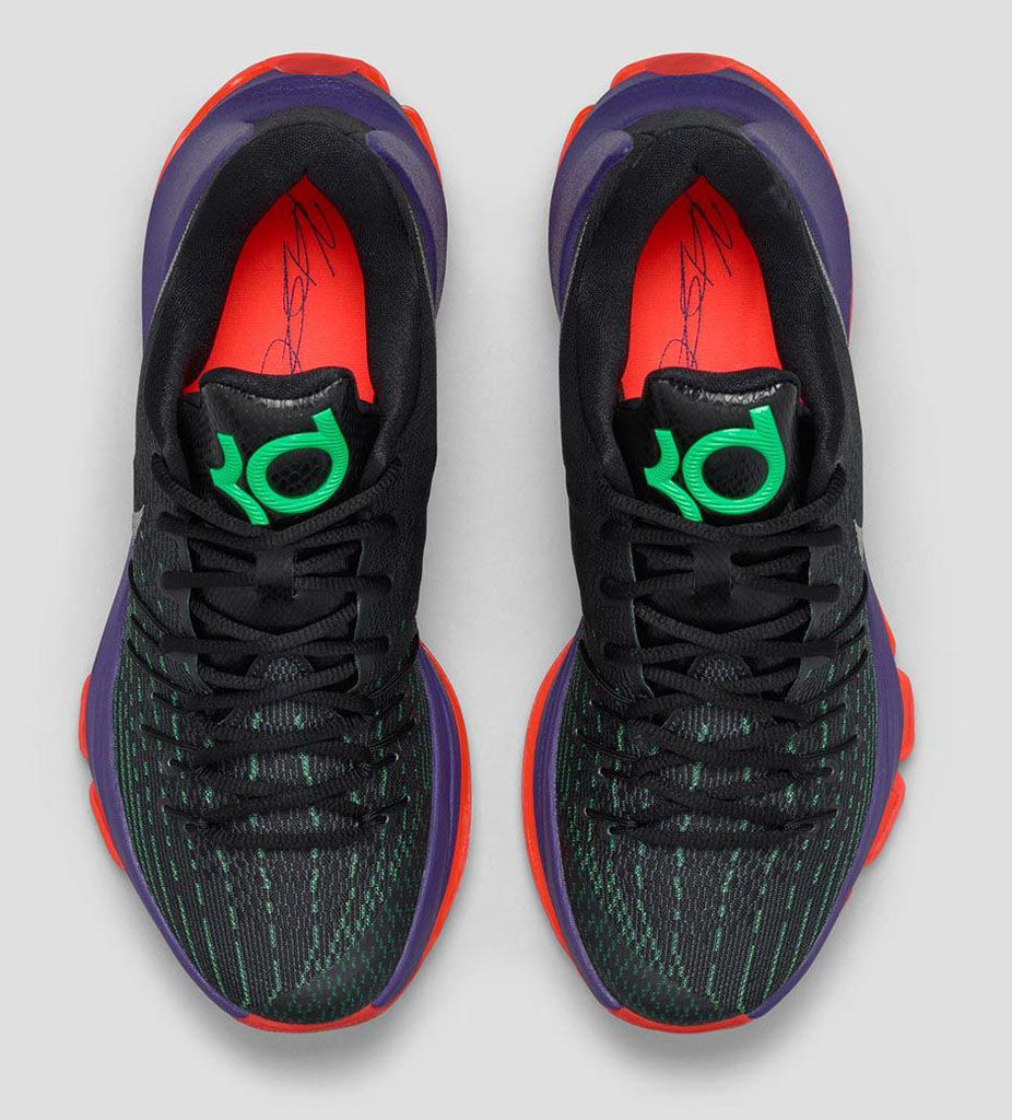 kd 8 purple and orange