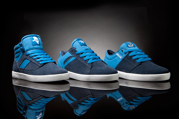 SUPRA Footwear - "Two Blue Trio"