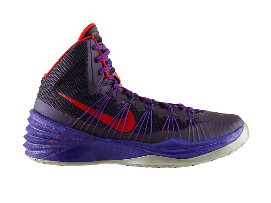 Nike hyperdunk store purple basketball shoes