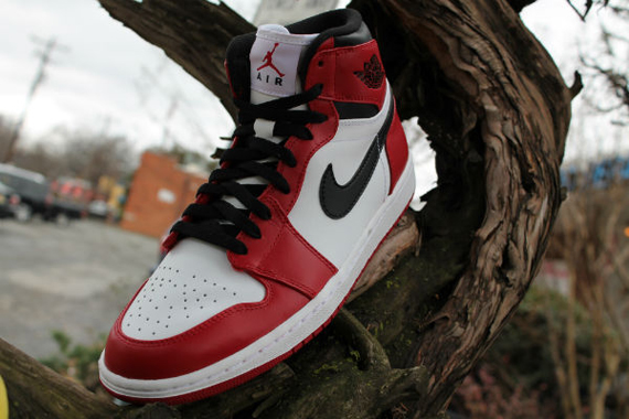 jordan 1 chicago 2013 on feet