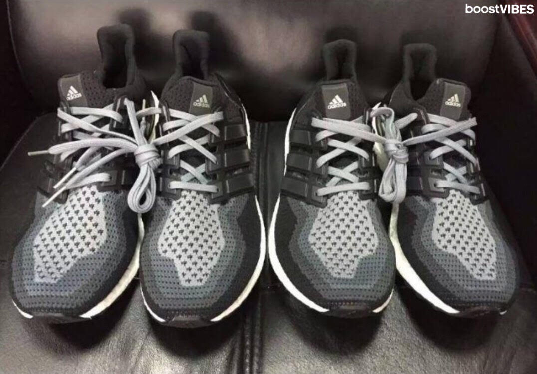 black and grey ultra boost