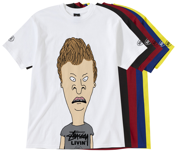 Stussy x beavis and 2025 butthead