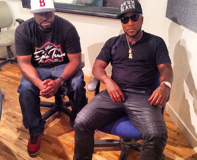 DJ Funk Flex wearing Air Jordan II 2 Candy Pack Red