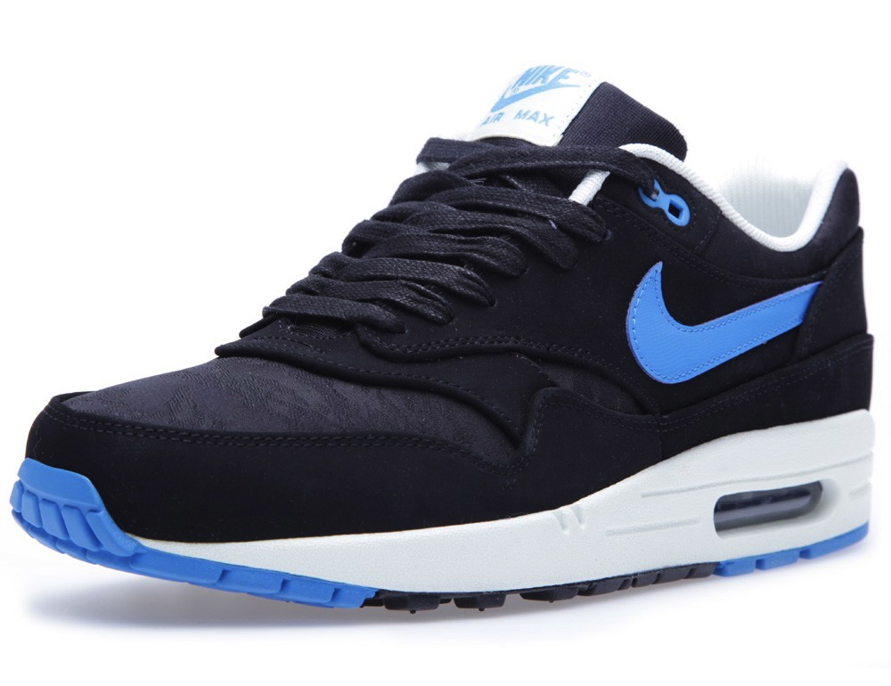 air max 1 black and blue