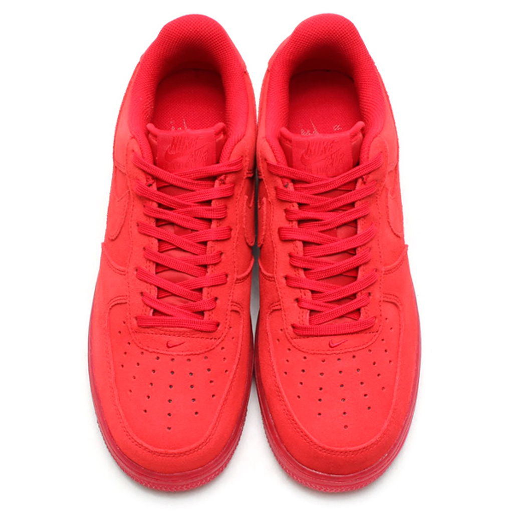 air force 1 full red