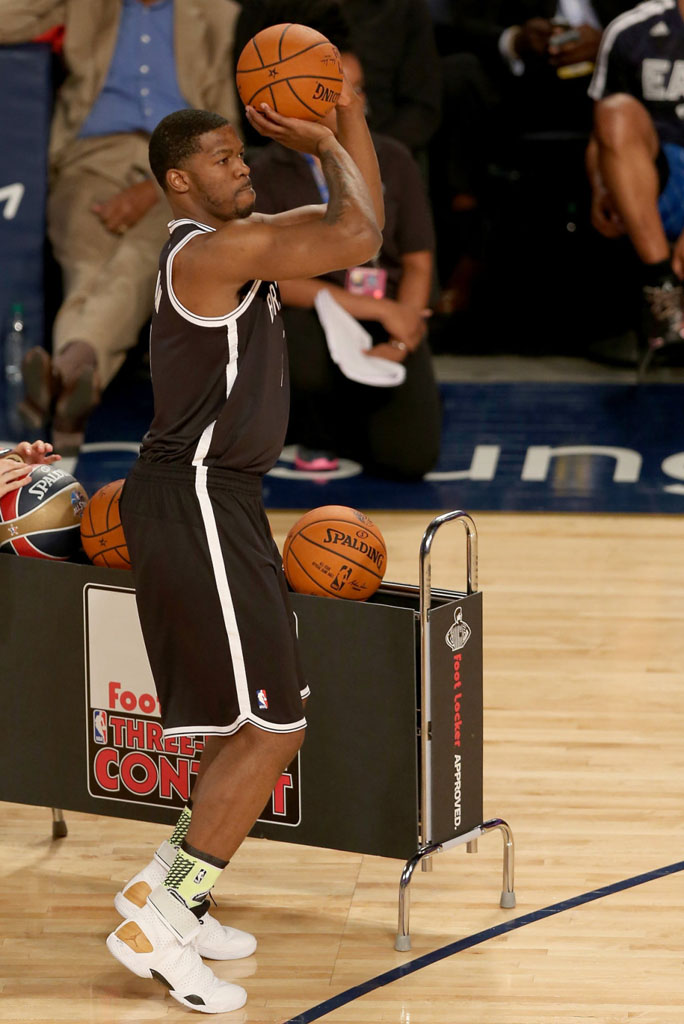 Joe Johnson wearing Air Jordan XX8 Bamboo