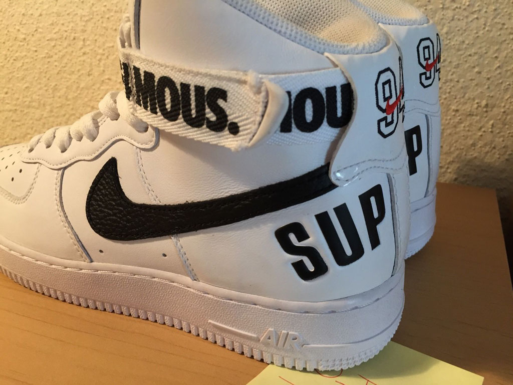 nike air force 1 supreme collab