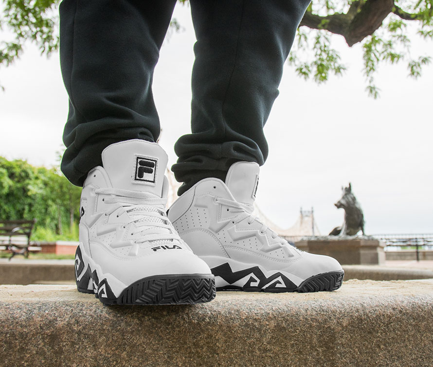 fila mb on feet