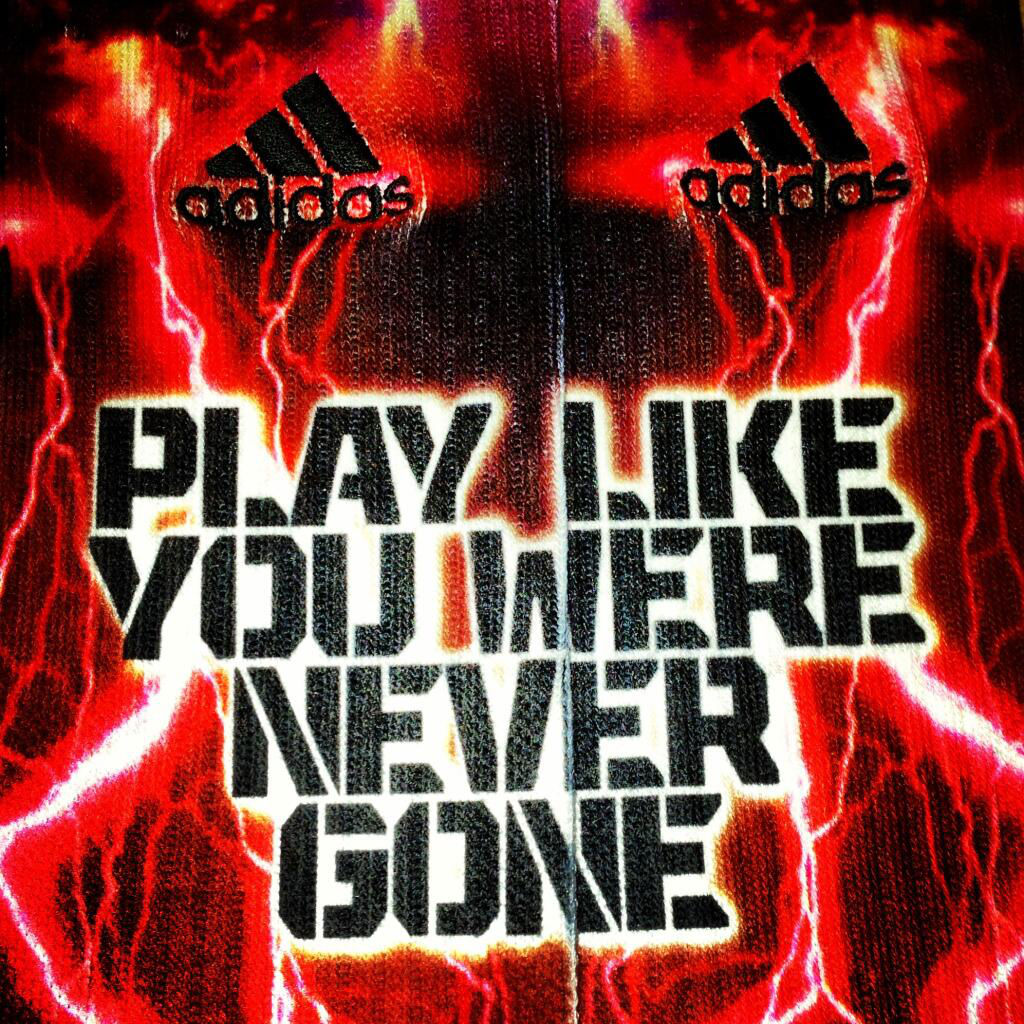 Robert Griffin III RG3 New Play Like You Were Never Gone Socks (4)