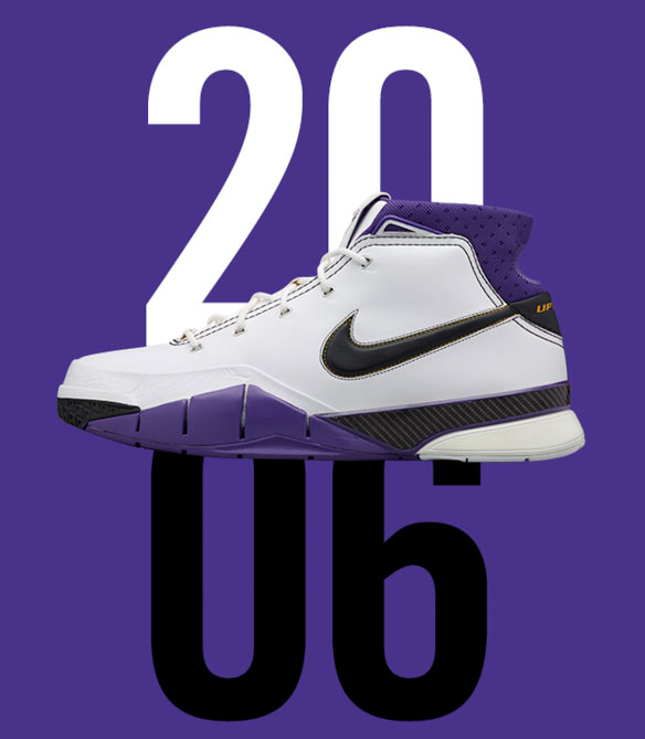 what shoes did kobe wear when he scored 81