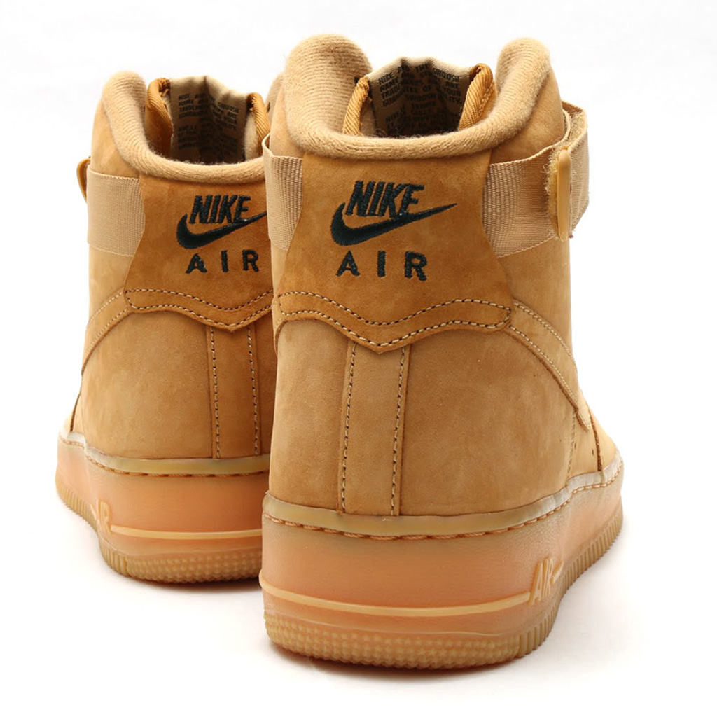 nike air force 1 high wheat grade school