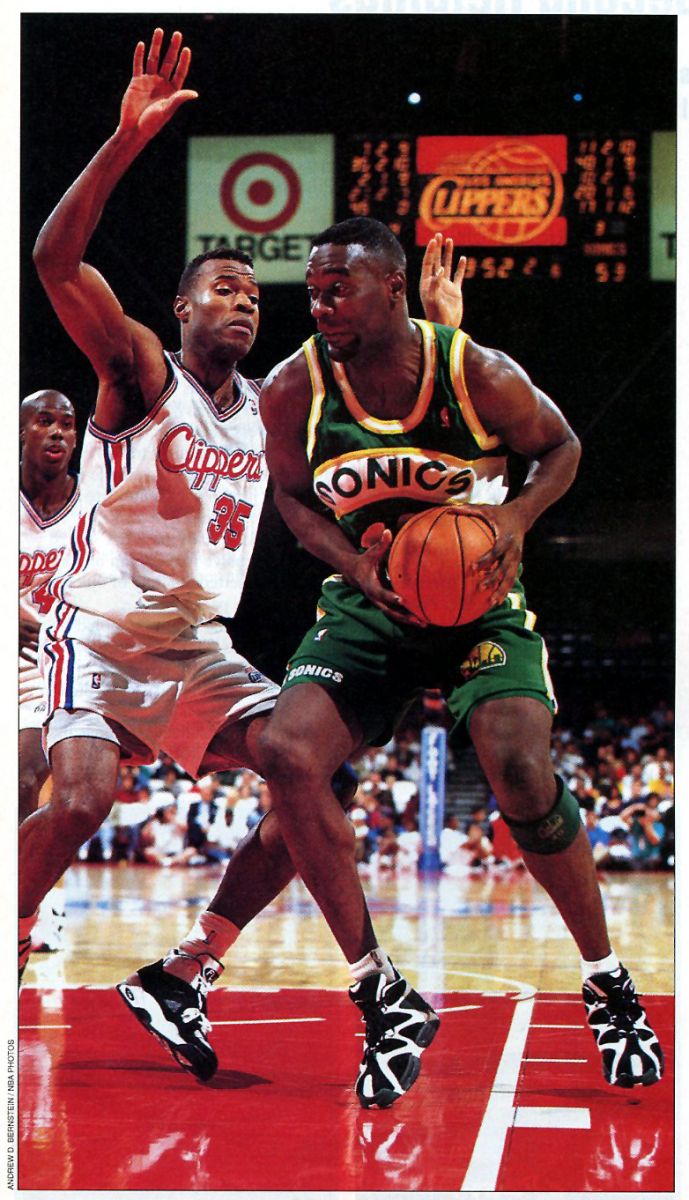 Flashback Shawn Kemp in the Reebok Kamikaze I Complex