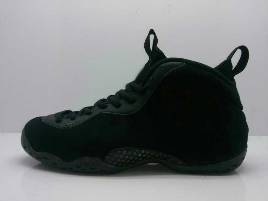 All black suede foams sale