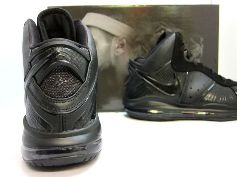 Nike Air Max LeBron 8 Black Black Anthracite 417098-001