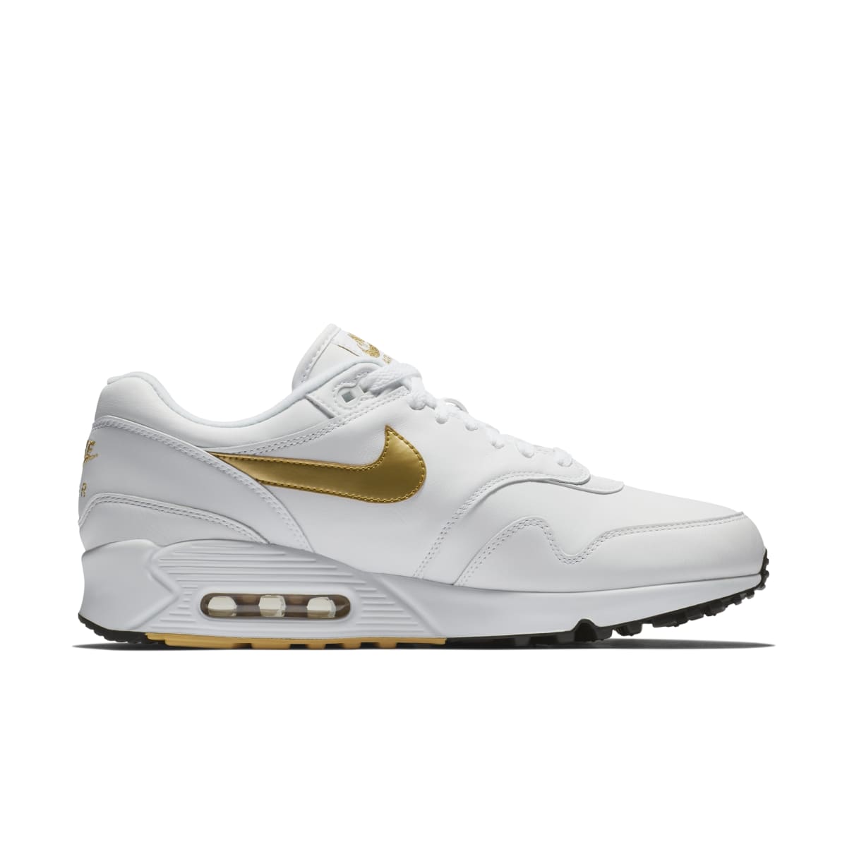 air max white and gold