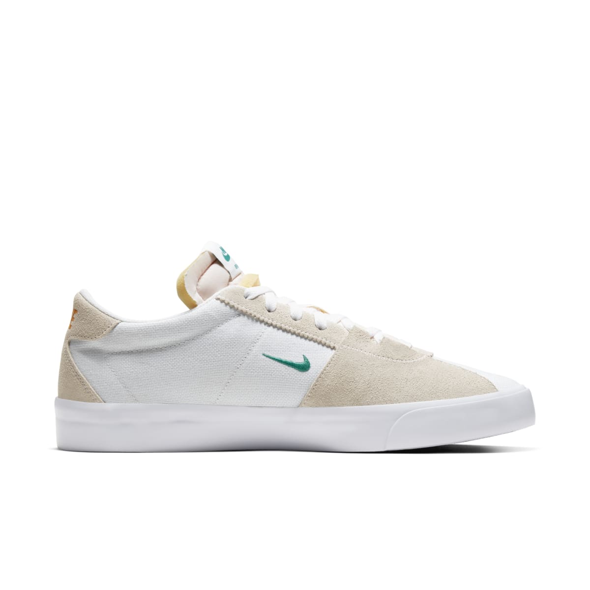 nike white and beige shoes