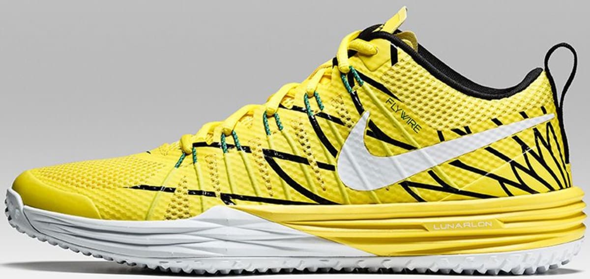 nike lunarlon yellow