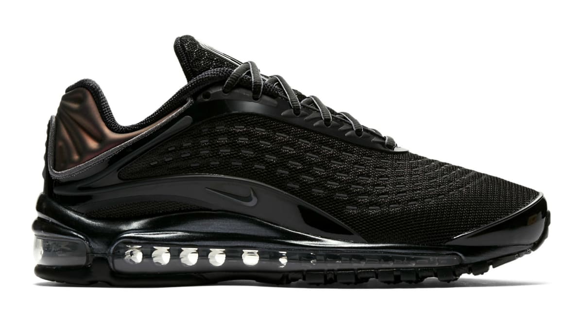 nike air max deluxe black dark grey