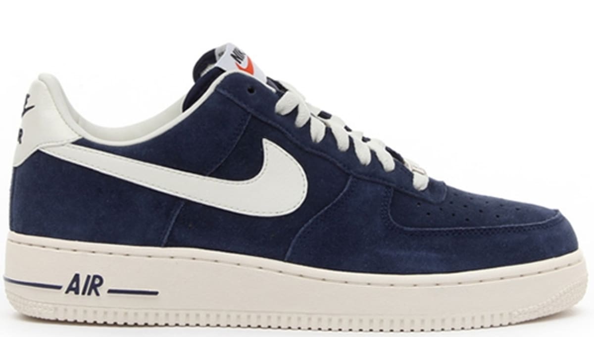 navy blue suede air force 1