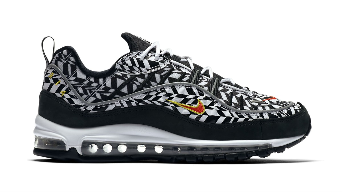 nike air max 98 aop black