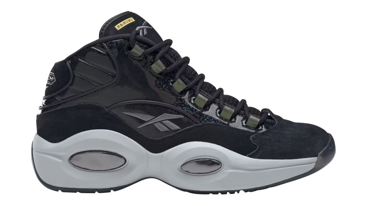 Panini x Reebok Question "Black Pulsar Prizm" Reebok Release Dates