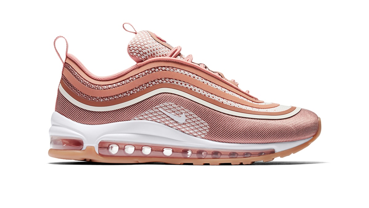 white and rose gold air max