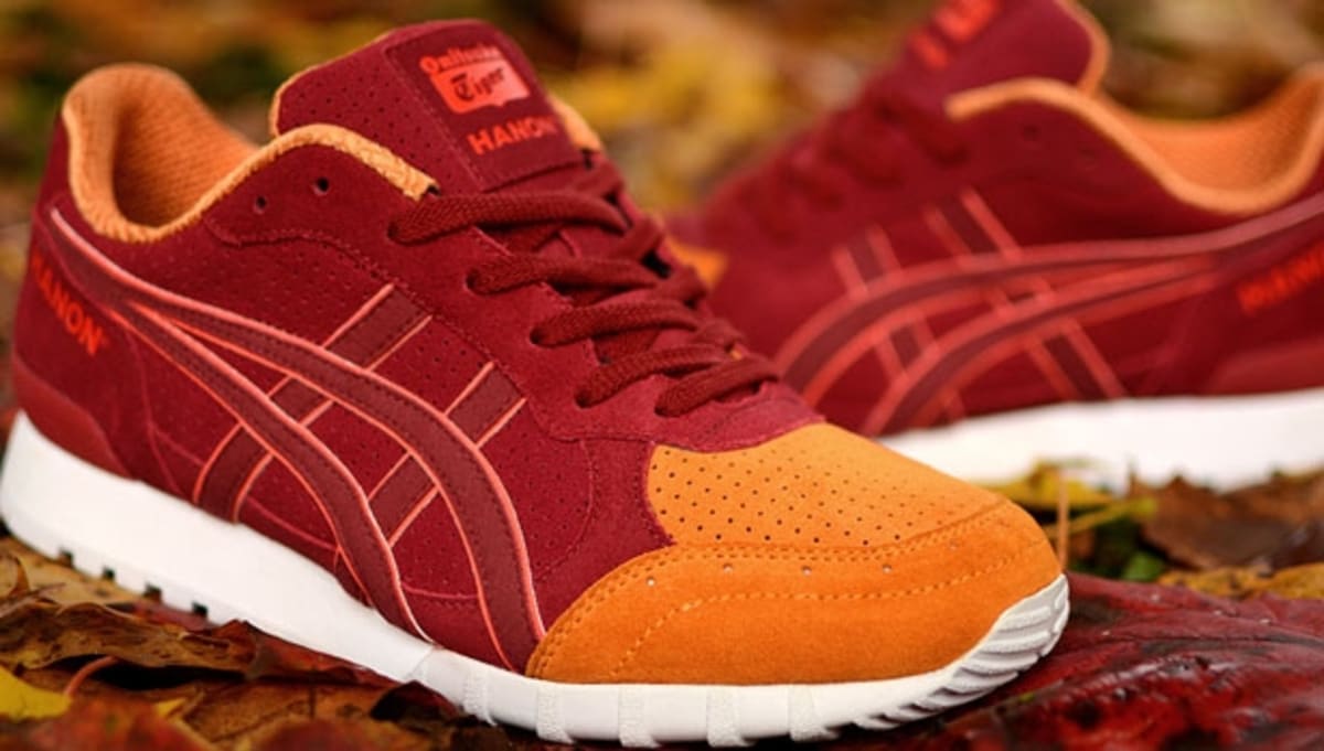 onitsuka tiger serrano kids orange