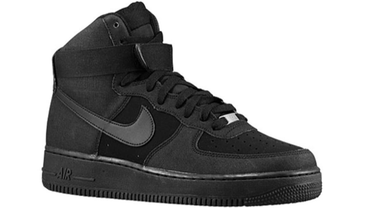 Nike Air Force 1 High Black/Black | Nike | Release Dates, Sneaker ...