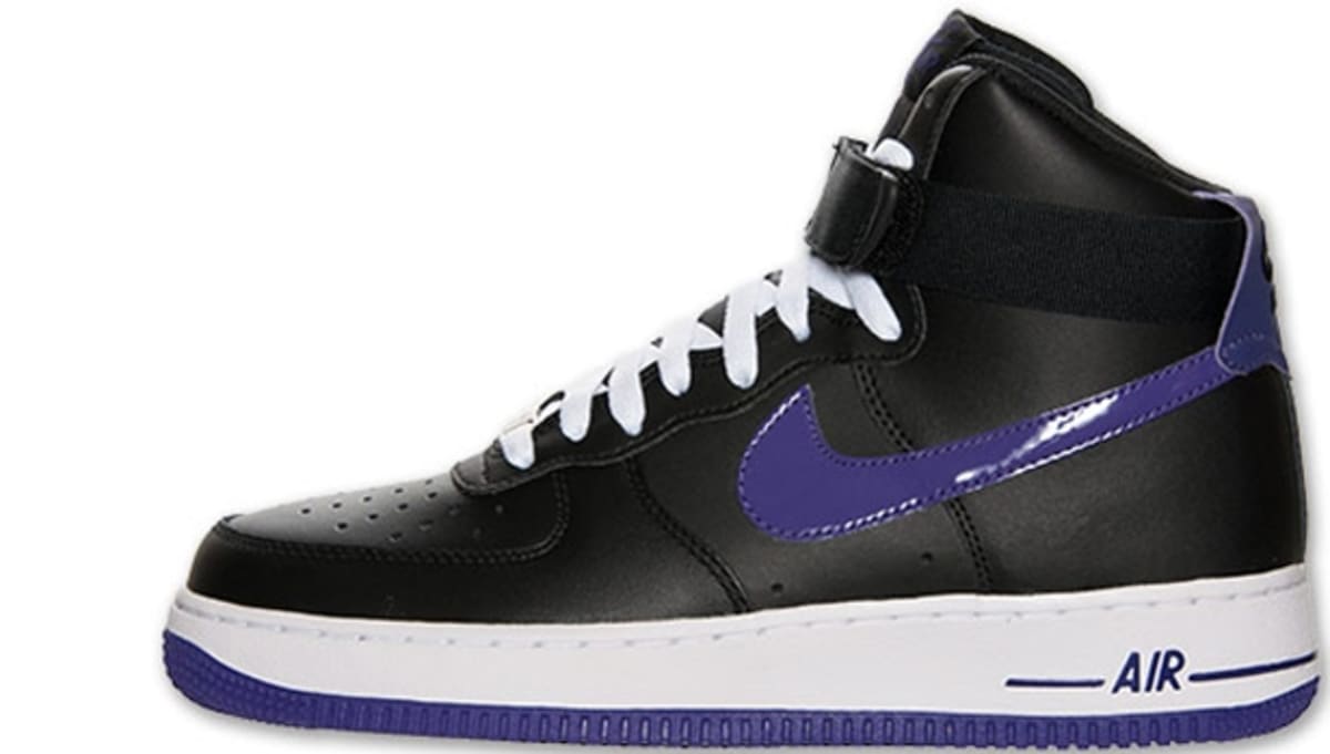 high top purple air force ones