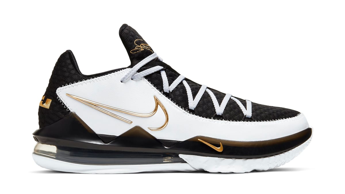 lebron 7 low white metallic gold